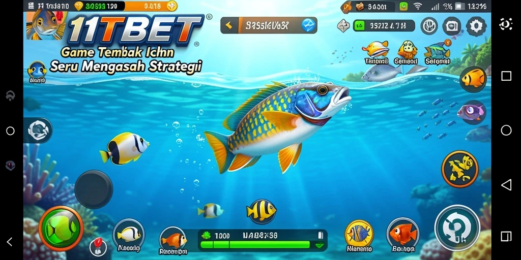 Gameplay seru di bawah laut dalam 11TBET.