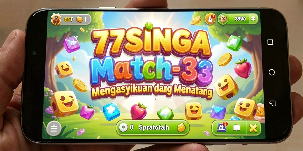 Screenshot gameplay 77SINGA yang penuh warna dan menarik.