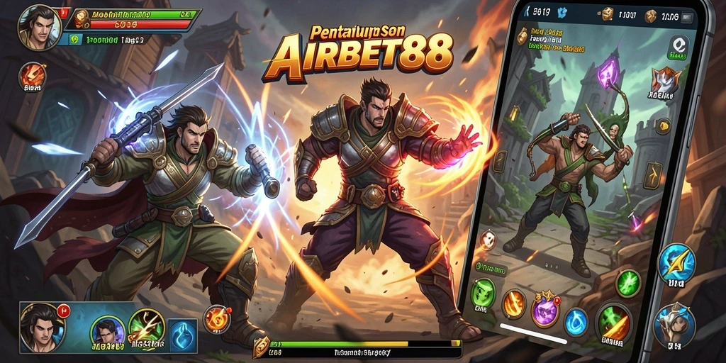 Gameplay Fighting yang intens dan seru di AIRBET88.