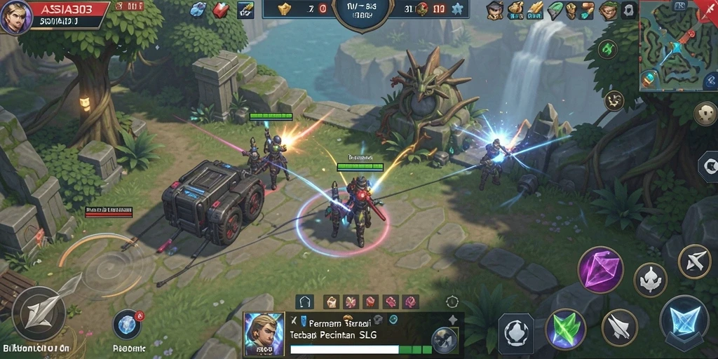 Tampilan gameplay dinamis dan strategi mendalam dalam ASIA303.