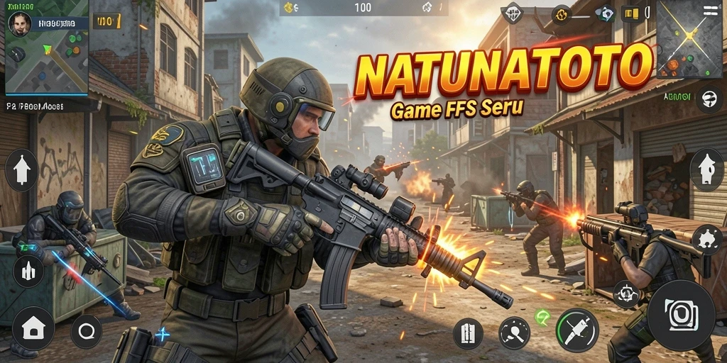Gameplay NATUNATOTO dengan aksi seru dan grafis memukau.