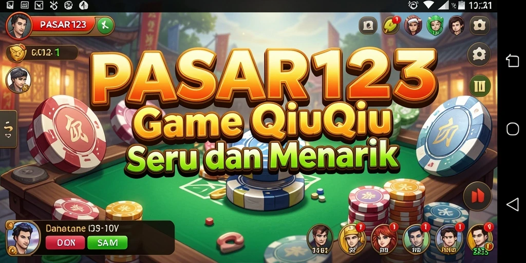 Tampilan gameplay PASAR123 yang seru dan menarik.