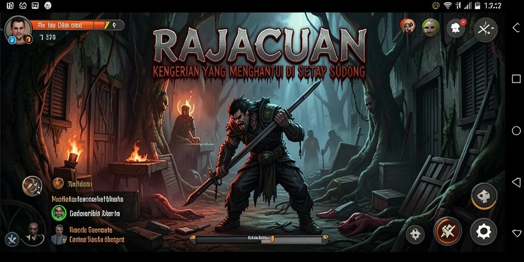 Gameplay menegangkan dan atmosfer mencekam di RAJACUAN.